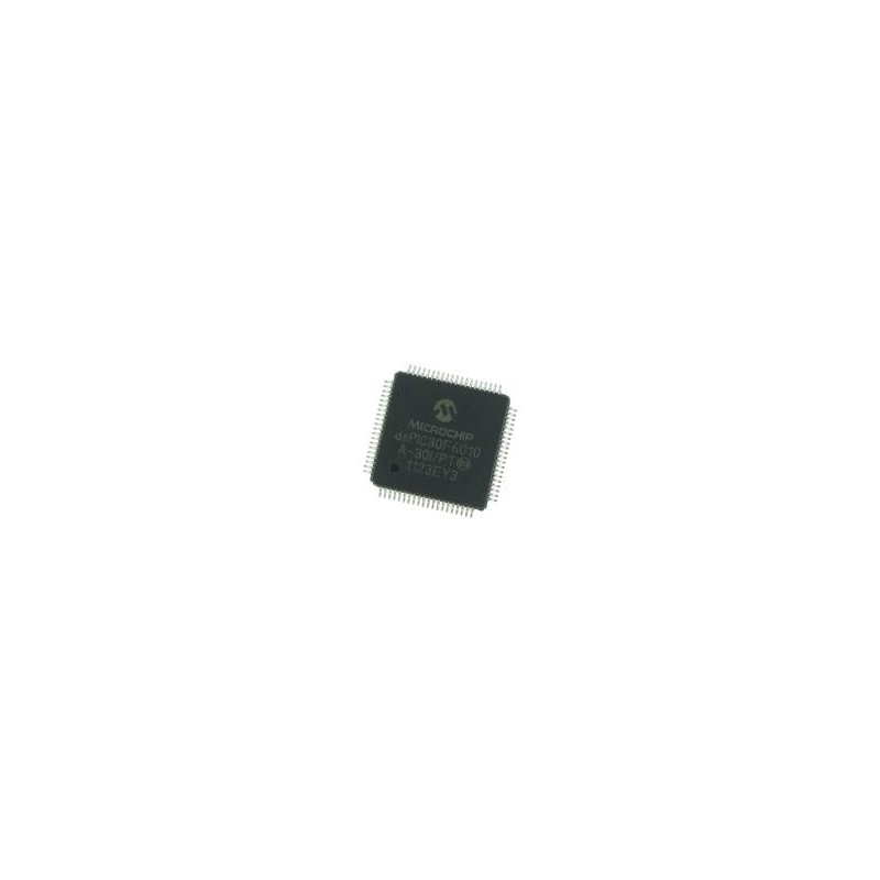 1 pcs : dsPIC30F6010A-30I/PT - Digital Signal Processors & Controllers - DSP, DSC 30MIPS 144 KB