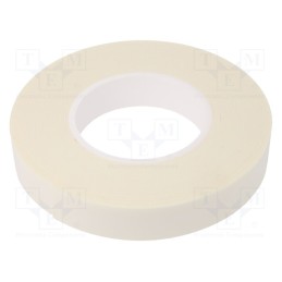 1 rol x - 3502 PIANKOWA 1MM 25MM-11M - Tape: fixing, W: 25mm, L: 11m, Thk: 1mm, two-sided adhesive, white