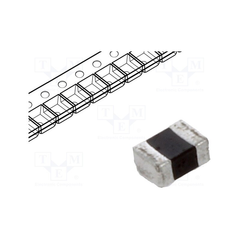 5 pcs x VISHAY - NTCS0603E3683FHT - NTC thermistor, 68kΩ, SMD, 0603, 3985K, ±1%, 125mW, -40÷150°C