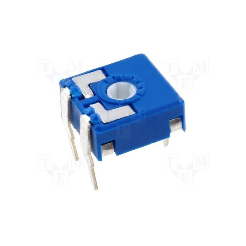 5 pcs x ACP - CA9MV 500K - Potentiometer: mounting, single turn,horizontal, 500kΩ, 0.15W