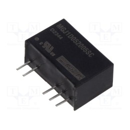 1 pcs x Murata Power Solutions - MGJ1D052005SC - Converter: DC/DC, 1W, Uin: 5V, Uout: 20VDC, Uout2: -5VDC, Iout: 40mA