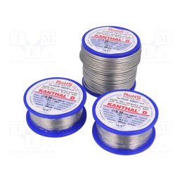 1 rol x KANTHAL - 030174 100G - Resistance wire, 0.764Ω/m, -100÷1300°C, 0.1kg, Øout: 1.5mm, FeCrAl
