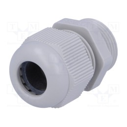 1 pcs x FIBOX - GPA PG13.5 - Cable gland, PG13,5, IP68, polyamide, grey