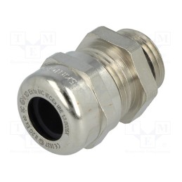 1 pcs x LAPP - 53112710 - Cable gland, M16, 1.5, IP68, brass, Body plating: nickel