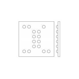 1 pcs : MT25QU128ABA8E54-0SIT TR - NOR Flash SLC 128M Die 32MX4