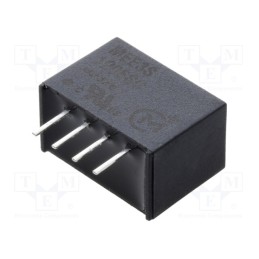 1 pcs x Murata Power Solutions - MEE3S1205SC - Converter: DC/DC, 3W, Uin: 10.8÷13.2V, Uout: 5VDC, Iout: 600mA, SIP