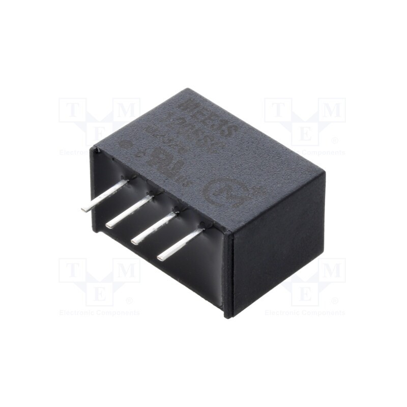1 pcs x Murata Power Solutions - MEE3S1205SC - Converter: DC/DC, 3W, Uin: 10.8÷13.2V, Uout: 5VDC, Iout: 600mA, SIP