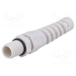 1 pcs x BM GROUP - BM4912S - Cable gland, with strain relief, M12, 1.5, IP68, polyamide, grey