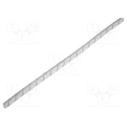 1 pcs x KSS WIRING - KS-3 - Spiral wrapping, ØBundle : 1.5÷10mm, polyetylene, natural, L: 10m