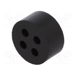 1 pcs x LAPP - 53320430 - Insert for gland, 3mm, M20, IP54, NBR rubber, Holes no: 4