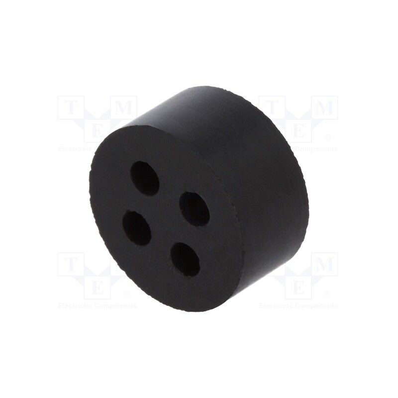 1 pcs x LAPP - 53320430 - Insert for gland, 3mm, M20, IP54, NBR rubber, Holes no: 4