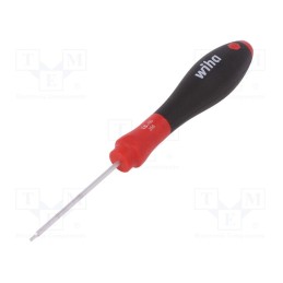 1 pcs x WIHA - 32264 - Screwdriver, hex key, HEX 1,5mm, SoftFinish®, Blade length: 60mm