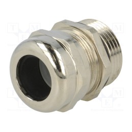 1 pcs x BM GROUP - 2516 - Cable gland, PG16, IP68, brass, Body plating: nickel
