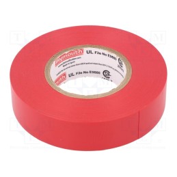 1 rol x PLYMOUTH - - - Tape: electrical insulating, W: 19mm, L: 20m, Thk: 0.18mm, grey, 260%