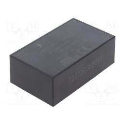 1 pcs x AIMTEC - AMEL45-24SJZ - Converter: AC/DC, 45W, 85÷264VAC, Usup: 100÷370VDC, Uout: 24VDC