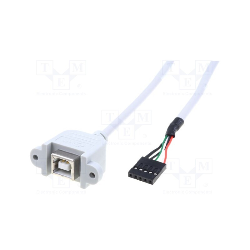 1 pcs x BQ CABLE - USBBJ-1.5 - Adapter, USB 2.0, USB B socket,5pin pin header, 1.5m