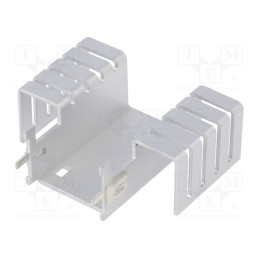 1 pcs x Advanced Thermal Solutions - ATS-PCBT1081 - Heatsink: extruded, U, TO220, black, L: 42.1mm, W: 51mm, H: 18.5mm