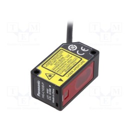 1 pcs x PANASONIC - HG-C1030-P - Sensor: distance, laser, diffuse-reflective, Range: 30mm, PNP, IP67