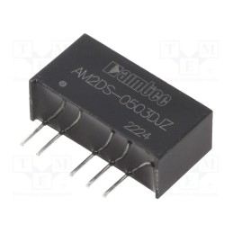 1 pcs x AIMTEC - AM2DS-0503DJZ - Converter: DC/DC, 2W, Uin: 4.5÷5.5V, Uout: 3.3VDC, Uout2: -3.3VDC
