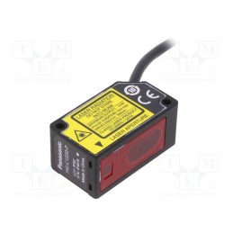1 pcs x PANASONIC - HG-C1050-P - Sensor: distance, laser, diffuse-reflective, Range: 50mm, PNP, IP67