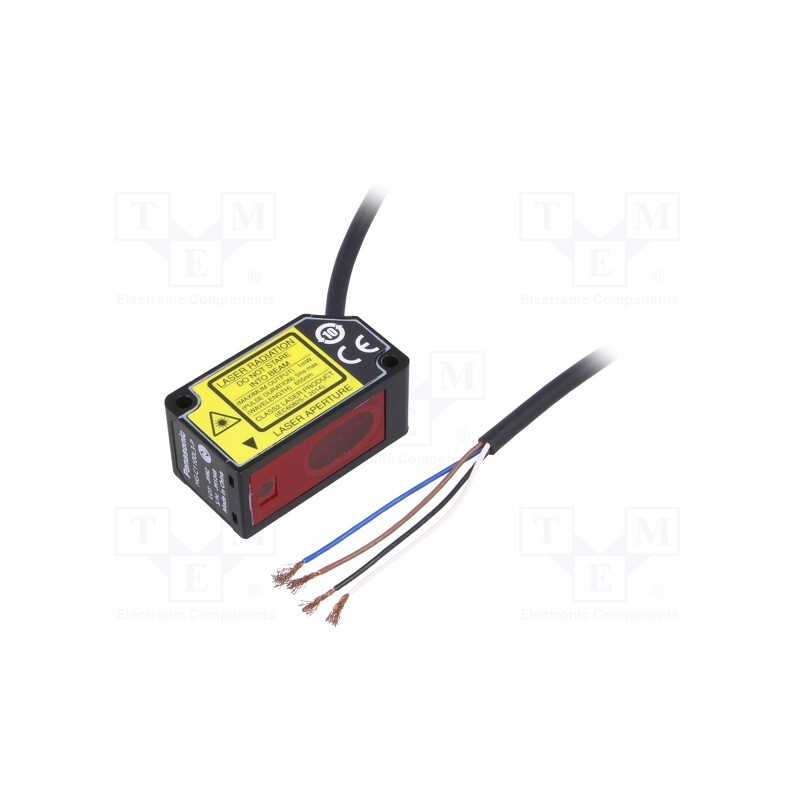 1 pcs x PANASONIC - HG-C1100L3-P - Sensor: distance, laser, diffuse-reflective, Range: 100mm, PNP