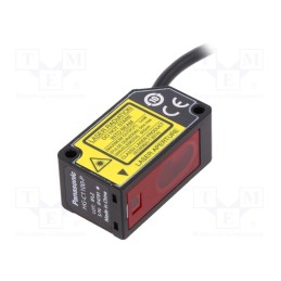 1 pcs x PANASONIC - HG-C1100-P - Sensor: distance, laser, diffuse-reflective, Range: 100mm, PNP