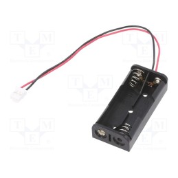 1 pcs x KEYSTONE - 2469CN - Holder, AAA,R03, Batt.no: 2, 3pin,leads 150mm,terminal