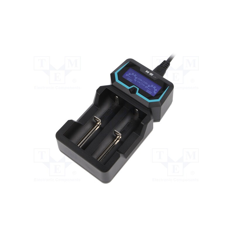 1 pcs x XTAR - X2 - Charger: microprocessor-based, Li-Ion,Ni-Cd,Ni-MH, 2A