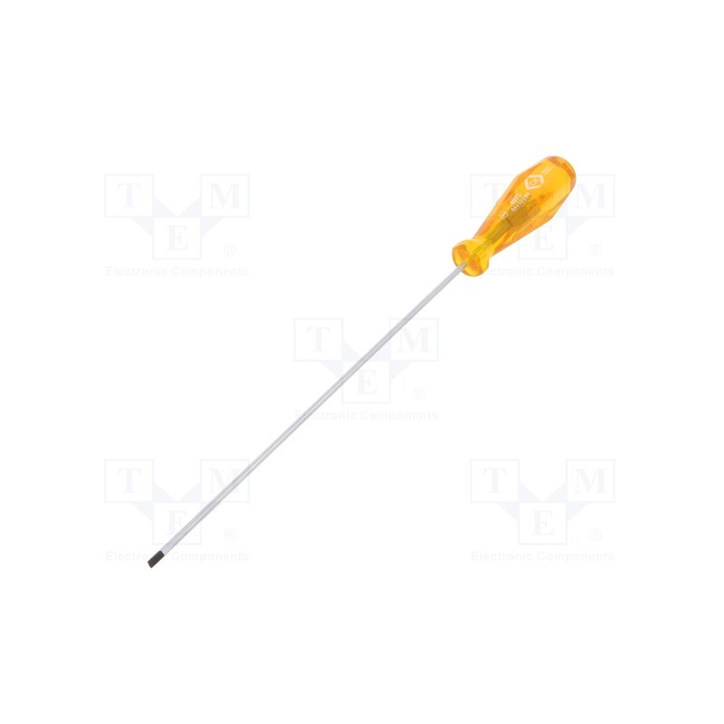 1 pcs x C.K - T4975 08 - Screwdriver, slot, SL 3, HD Classic, Blade length: 200mm