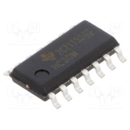 1 pcs x TEXAS INSTRUMENTS - CD74HC30M96 - IC: digital, NAND, Ch: 1, IN: 8, SMD, SO14, 2÷6VDC, HC