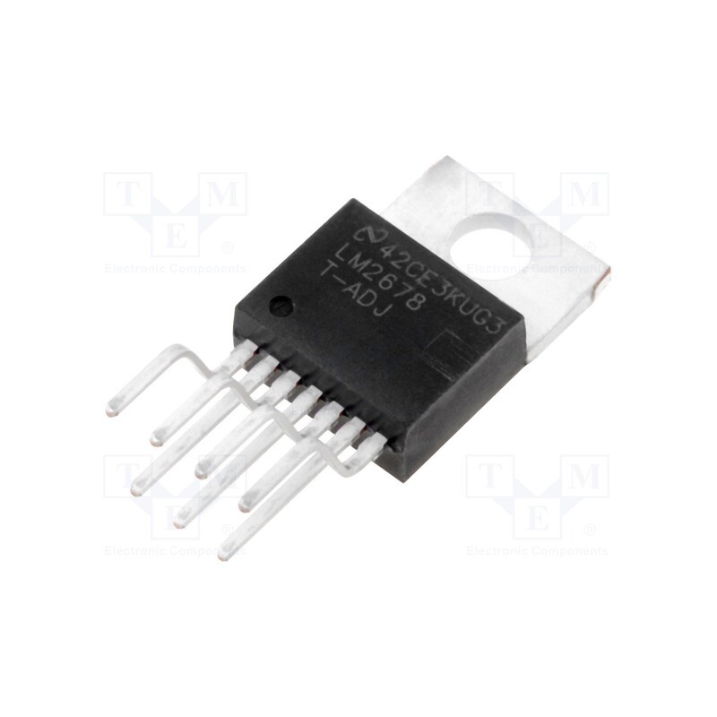 1 pcs x TEXAS INSTRUMENTS - LM2678T-ADJ/NOPB - IC: PMIC, DC/DC converter, Uin: 8÷40VDC, Uout: 1.2÷37VDC, 5A, Ch: 1