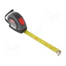 1 pcs x PROLINE - 20145 - Measuring tape, L: 5m, Width: 19mm, Class: II