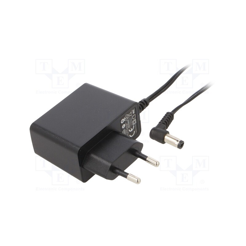 1 pcs x POS - POSC05200A-2555L - Power supply: switched-mode, plug, 5VDC, 2A, 10W, Plug: EU, 78.7%