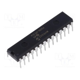 1 pcs x MICROCHIP TECHNOLOGY - PIC16F18054-E/SP - IC: PIC microcontroller, 7kB, 32MHz, 1.8÷5.5VDC, THT, SPDIP28,