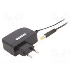 1 pcs x SUNNY - SYS1638-0612-W2E - Power supply: switched-mode, plug, 12VDC, 500mA, 6W, Plug: EU