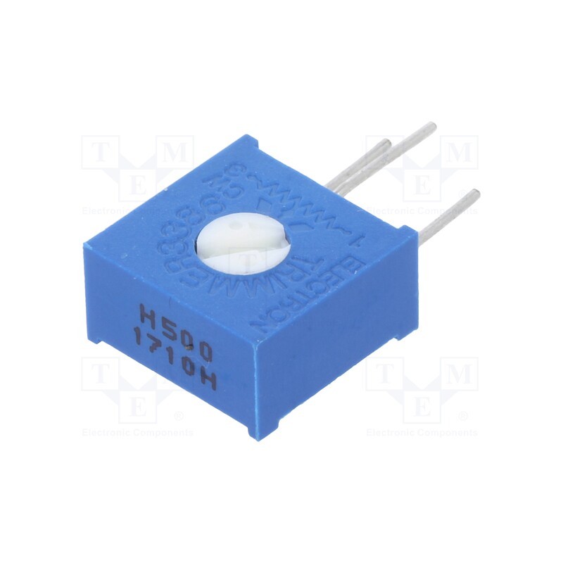 5 pcs x SR PASSIVES - 1028H-50R - Potentiometer: mounting, single turn,vertical, 50Ω, 500mW, ±10%