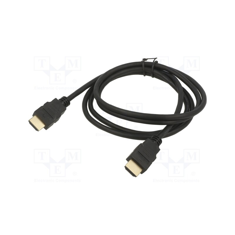 1 pcs x ART - KABHD OEM-45 - Cable, HDMI 1.4, HDMI plug,both sides, 3m, black, 30AWG, Core: CCS