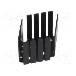 1 pcs x Advanced Thermal Solutions - ATS-PCB1043 - Heatsink: extruded, U, TO3, black, L: 63.7mm, W: 47.4mm, H: 42.3mm