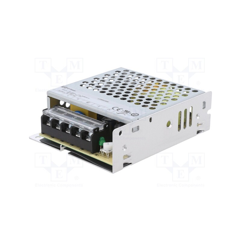 1 pcs x XP POWER - LCS50US05 - Power supply: switched-mode, for building in, 50W, 5VDC, 10A, 90%