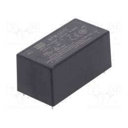 1 pcs x MEAN WELL - MPM-20-12 - Converter: AC/DC, 20W, 80÷264VAC, 12VDC, Iout: 1.8A, OUT: 1, 85.5%