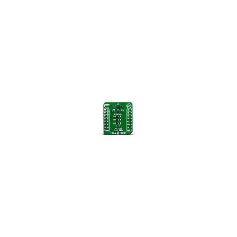 1 pcs : MIKROE-3817 - Memory IC Development Tools FRAM 3 click