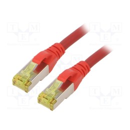 1 pcs x DIGITUS - DK-1644-A-020/R - Patch cord, S/FTP, 6a, stranded, Cu, LSZH, red, 2m, 26AWG