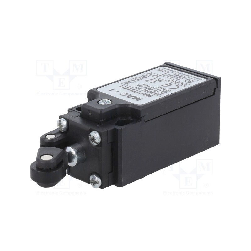 1 pcs x PANASONIC - MAP1T31Z11 - Limit switch, angled lever with roller, NO + NC, 10A, max.400VAC