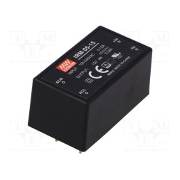 1 pcs x MEAN WELL - IRM-05-15 - Converter: AC/DC, 4.95W, 85÷264VAC, Usup: 120÷370VDC, Uout: 15VDC