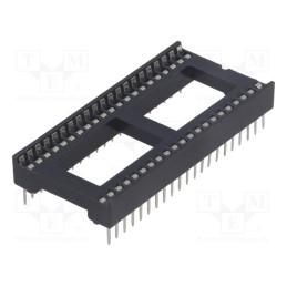 2 pcs x CONNFLY - DS1010-42T1WS - Socket: integrated circuits, DIP42, 15.24mm, THT, Pitch: 1.778mm