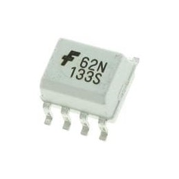 1 pcs : HCPL062N - High Speed Optocouplers 10B Hi Perform 3.3V Dual Ch Optocoupler