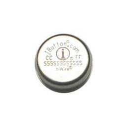 1 pcs : DS1990R-F3 - Security ICs / Authentication ICs Serial Number iButton