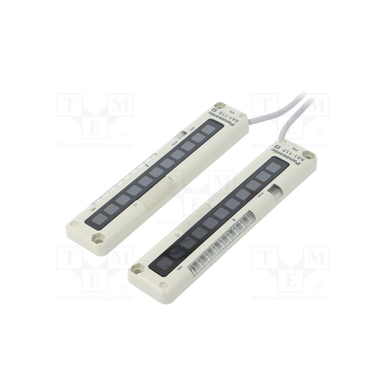 1 pcs x PANASONIC - NA1-11-PN - Area sensor, 0.17÷1m, IP62, 12÷24VDC, lead 2m, -10÷55°C, &lt,10ms, ABS