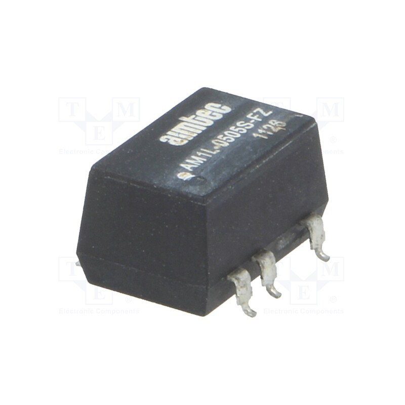 1 pcs x AIMTEC - AM1L-0509S-FZ - Converter: DC/DC, 1W, Uin: 4.5÷5.5V, Uout: 9VDC, Iout: 111mA, SMD