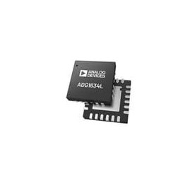 1 pcs : ADG1634LYCPZ-REEL7 - Analogue Switch ICs 4.7 ? RON, Quad SPDT Switch with 1.2 V and 1.8 V JEDEC Logic Compliance